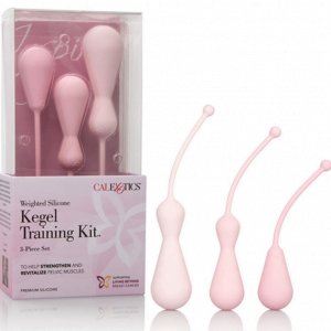 Eros Calexotics Weighted Silicone Kegel Training Kit
