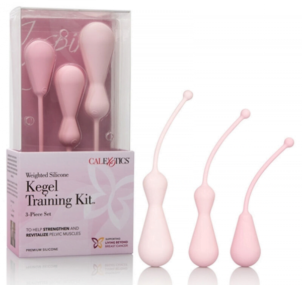 Eros Calexotics Weighted Silicone Kegel Training Kit