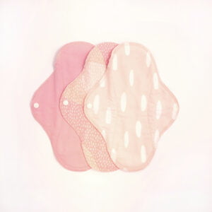 ImseVimse Full Cycle Kit - wasbaar maandverband en inlegkruisjes (Kleur: Pink Sprinkle)